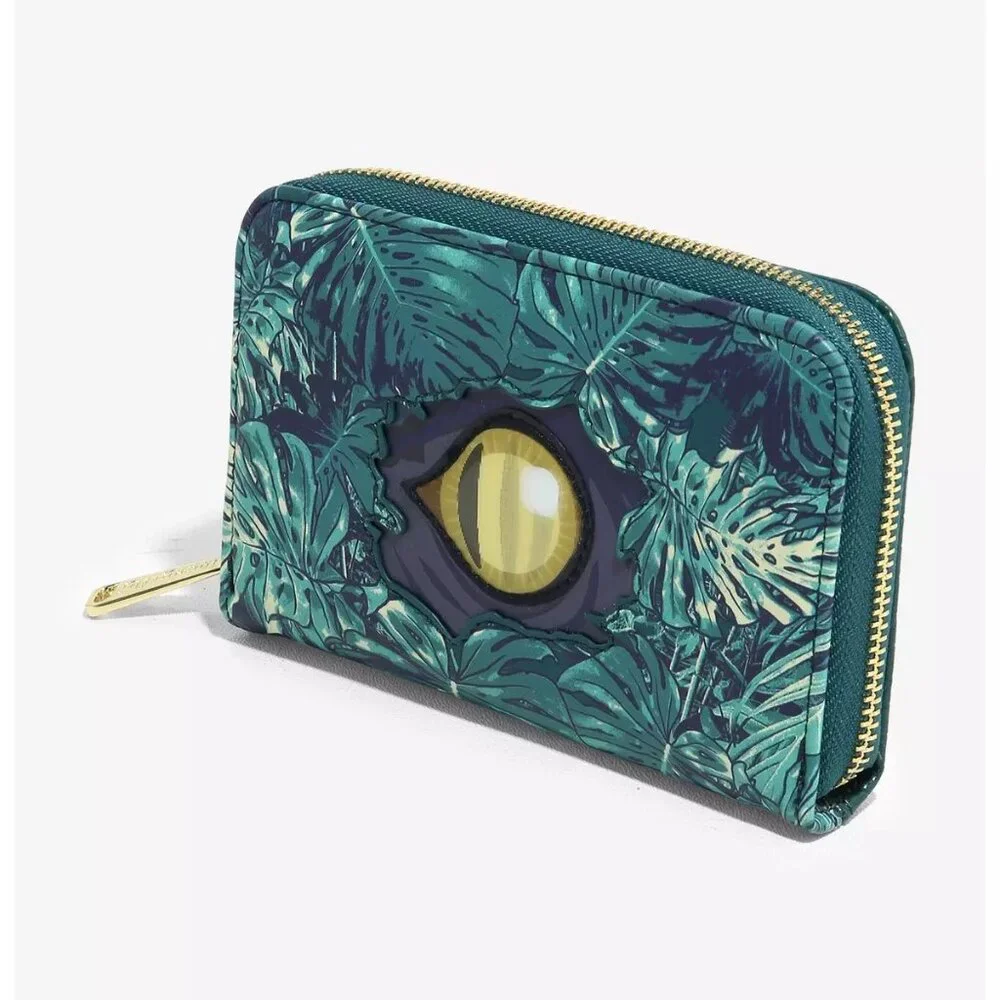 Loungefly Universal Jurassic World Zip Around Wallet NWT - Picture 3 of 5
